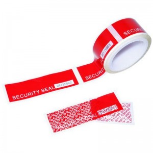 Tamper Evident Security Tape