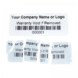 Eggshell Paper Label Sticker