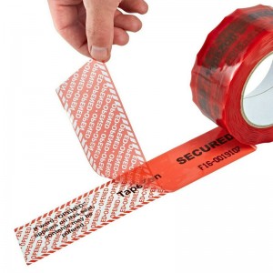 Tamper Evident Security Tape