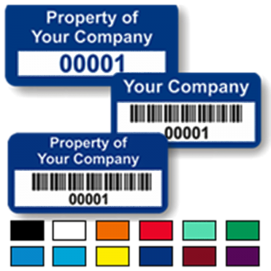 Custom Tamper Evidence Security Labels